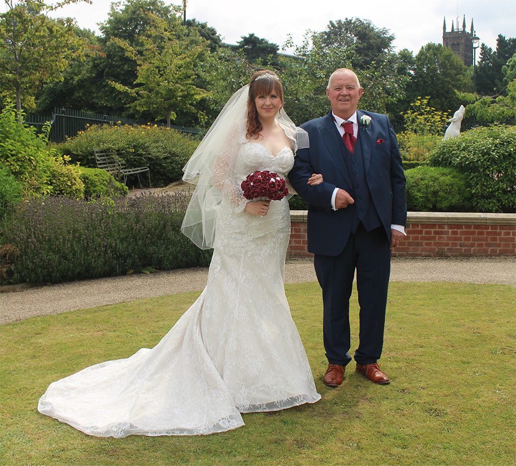 The marriage of Louise and Aaran Weldon