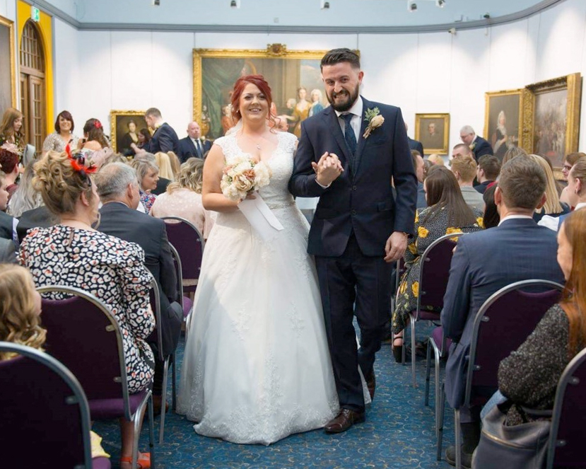 The wedding of Jemma and Reece