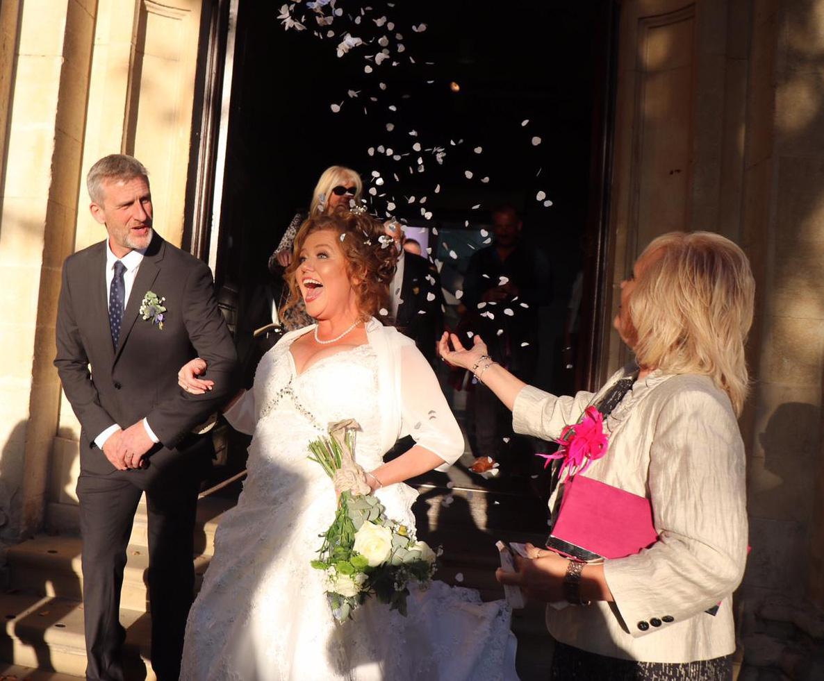 The marriage of Sharon and Martin